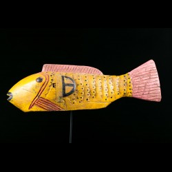 Fish puppet - Bozo - Mali - SOLD