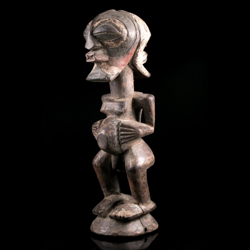 Two-headed Nkisi figure - Songye - Congo - Traditional African Art ...