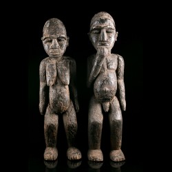 Couple de statues Bateba...