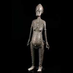 Brass female figure - Soninke - Mali - SOLD