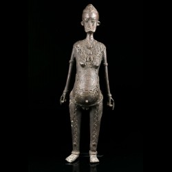 Brass female figure - Soninke - Mali - SOLD