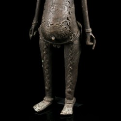 Brass female figure - Soninke - Mali - SOLD