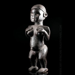 Statue féminine - Makonde -...
