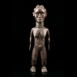 Lu Me female figure - Dan - Ivory Coast