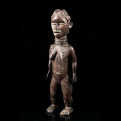 Lu Me female figure - Dan - Ivory Coast