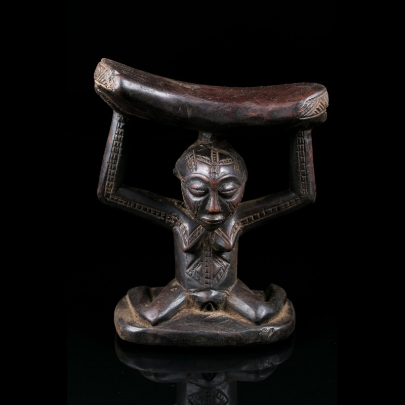 Headrest - Luba - Congo - SOLD Headrest - Luba - Congo - SOLD