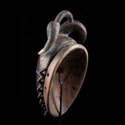 Facial ram mask - Baule / Yaoure - Ivory Coast