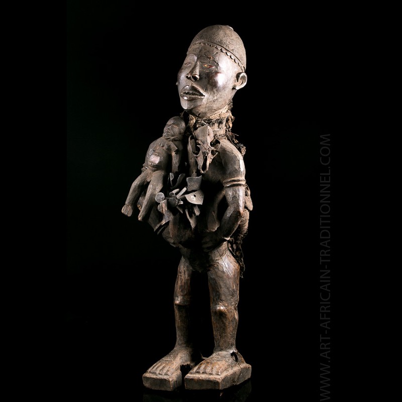 Statue Nkisi Nkondi Kongo Galerie Art Africain