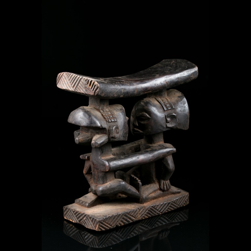 Shankadi headrest - Luba - Congo - primitive african art