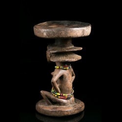 Shankadi style stool - Luba - Congo - SOLD