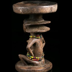 Shankadi style stool - Luba - Congo - SOLD