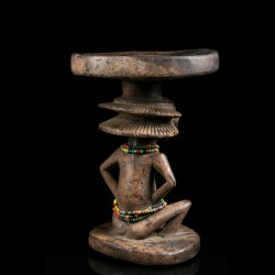 Shankadi style stool - Luba - Congo - SOLD